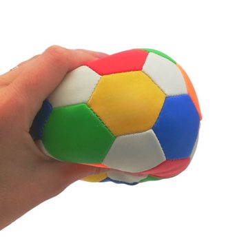 alldoro Softball 63092, 4er Set, Ø 10 cm, bunt, extra weiche Spielbälle für Kinder