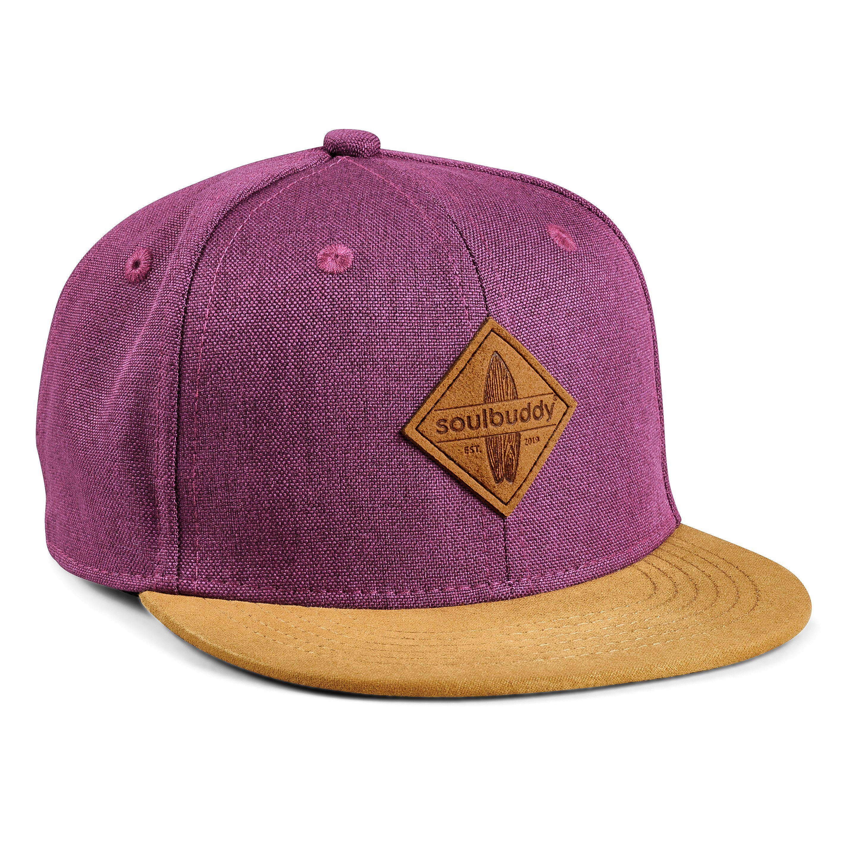 Soulbuddy Snapback Cap Kinder Cap, Basecap Kinder, Cap für Jungen & Mädchen, Cappy Kinder (Für Kita, Kindergarten & Schule, Minimalisches Design) 3 Kids Größen verfügbar