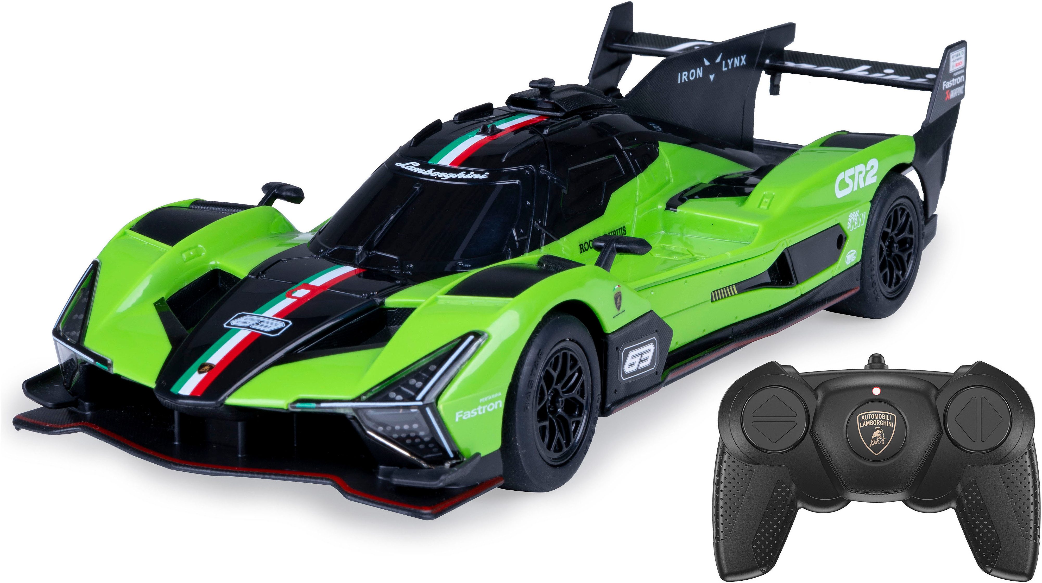 Jamara RC-Auto Lamborghini SC63 LMDH 1:24 grün 2,4GHz