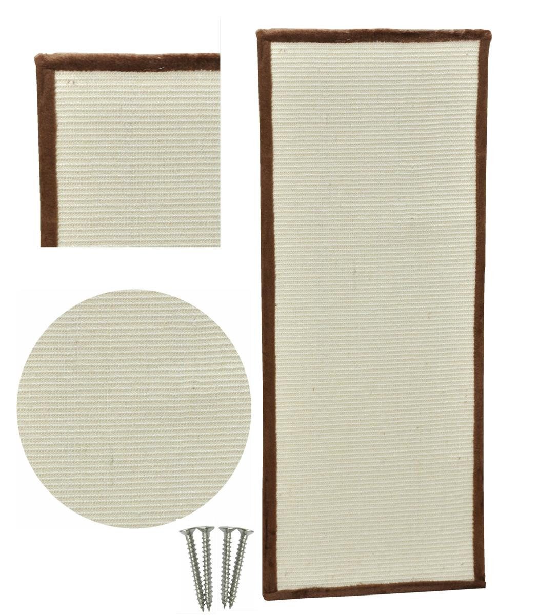 nanook Kratzbaum Riesiges Sisal Kratzbrett Kratzmatte 110 x 45 cm