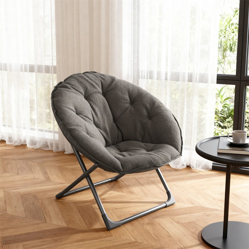 Relaxsessel Tragbarer Klappbarer Weicher Mondstuhl