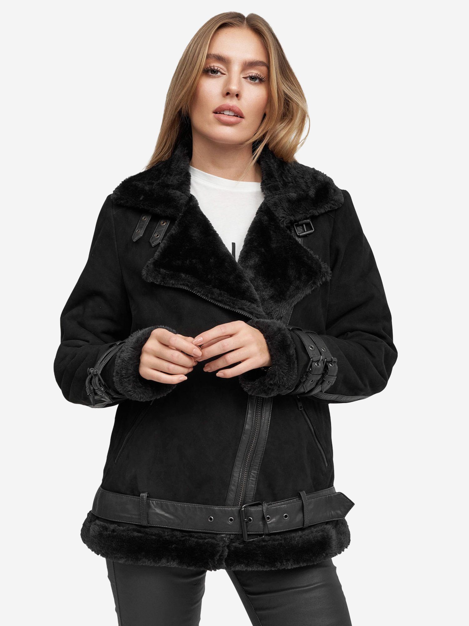 Lederjacke Aloy