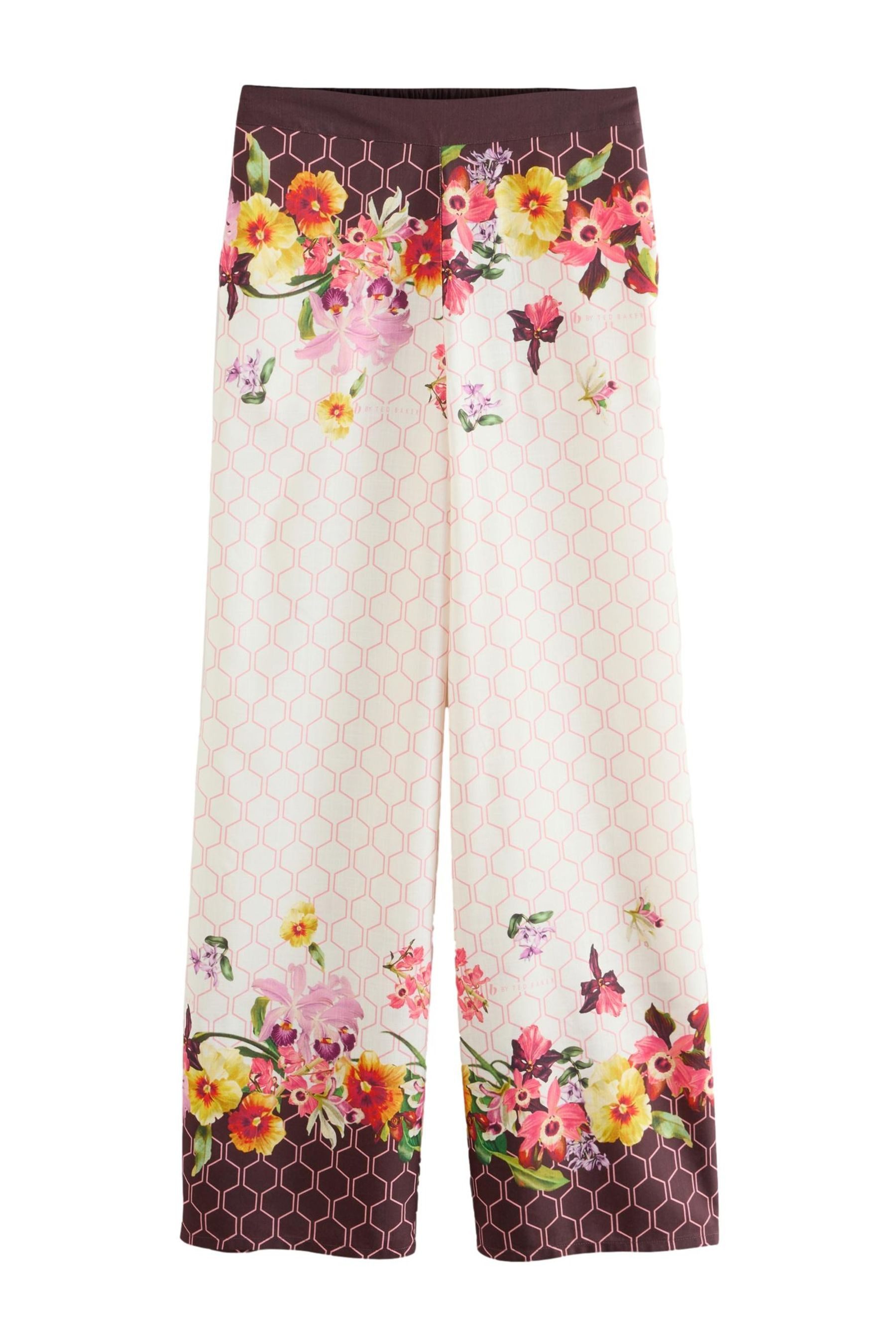 B by Ted Baker Strandhose B By Ted Baker Strandhose mit Geo-Blumenmuster (1-tlg)
