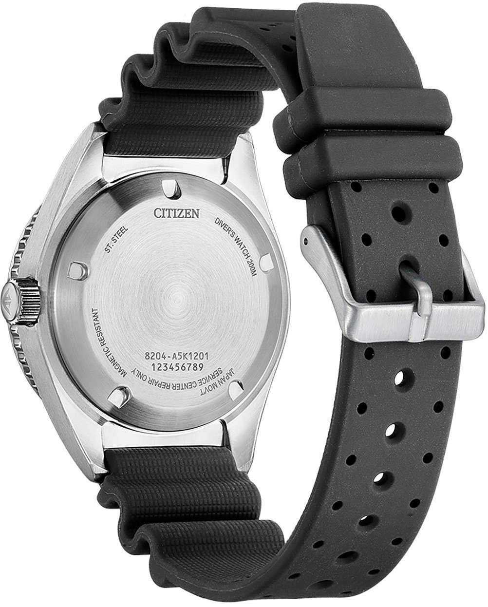 Citizen Automatikuhr Promaster Mechanical Diver NY0120-01EC, Armbanduhr, Herrenuhr, Damenuhr, Taucheruhr, bis 20 bar wasserdicht