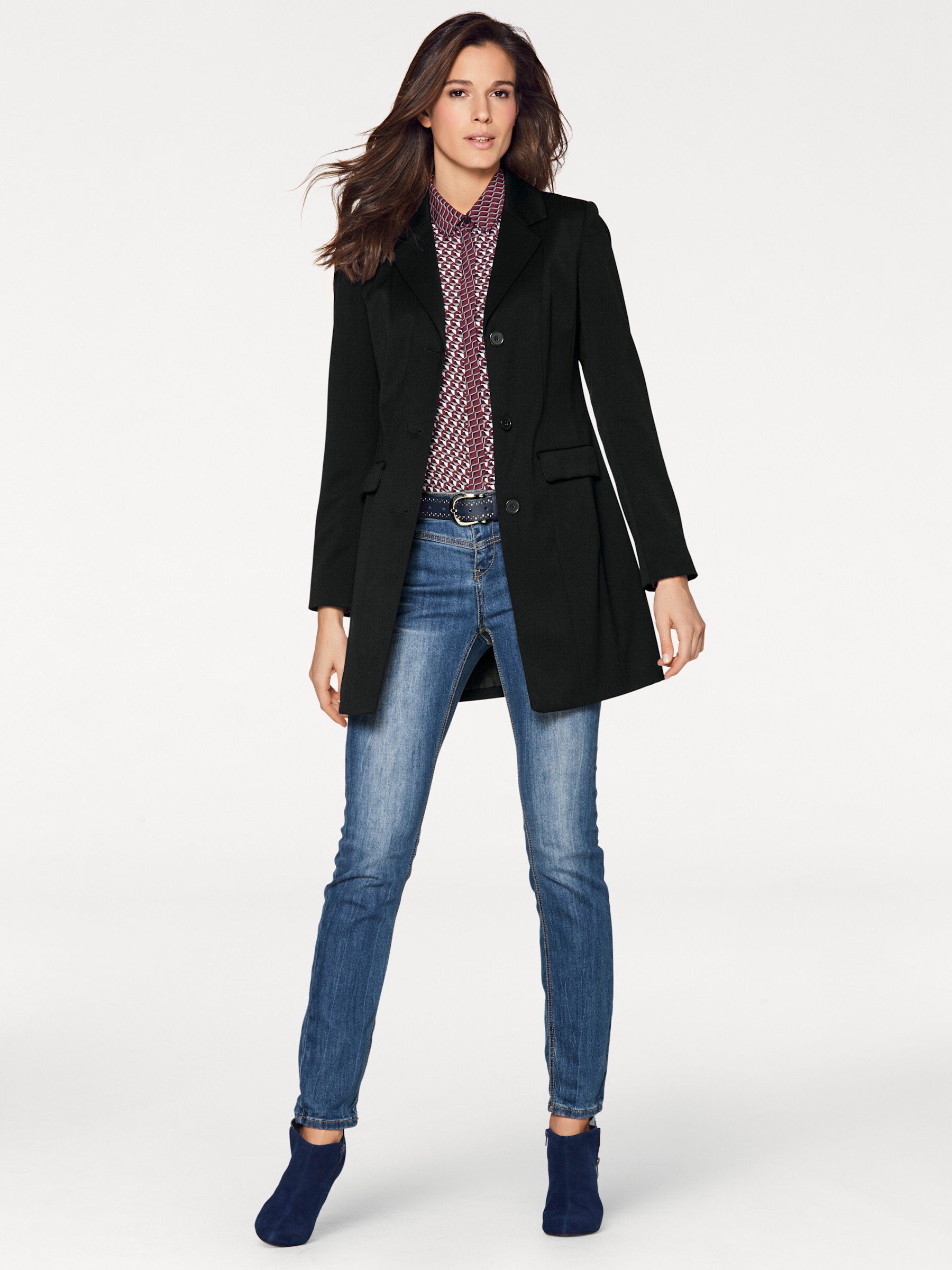 Blusenblazer Longblazer