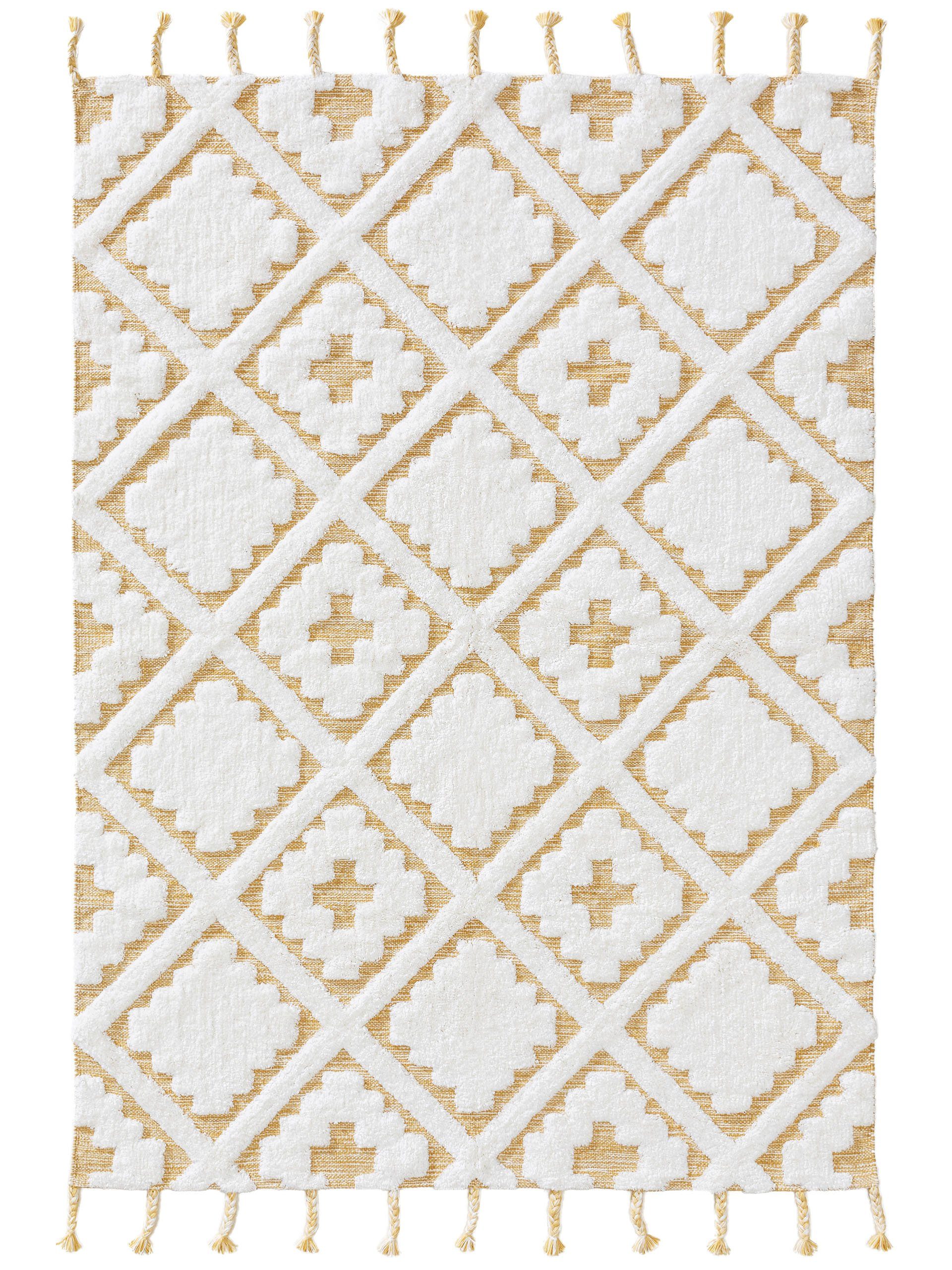 Kinderteppich Matheo, benuta, rechteckig, Höhe: 6 mm, Kunstfaser, Berber, Ethno-Style, Wohnzimmer