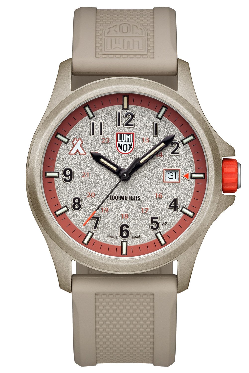 Luminox Schweizer Uhr Herren-Armbanduhr Bear Grylls Beige
