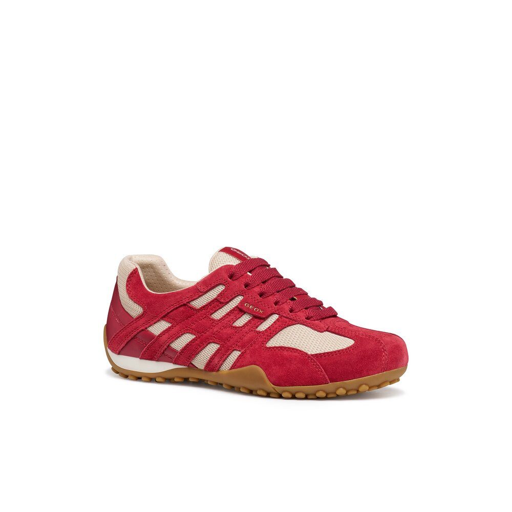 Geox Geox - D SNAKE ORIGINAL - Rot Schnürschuh