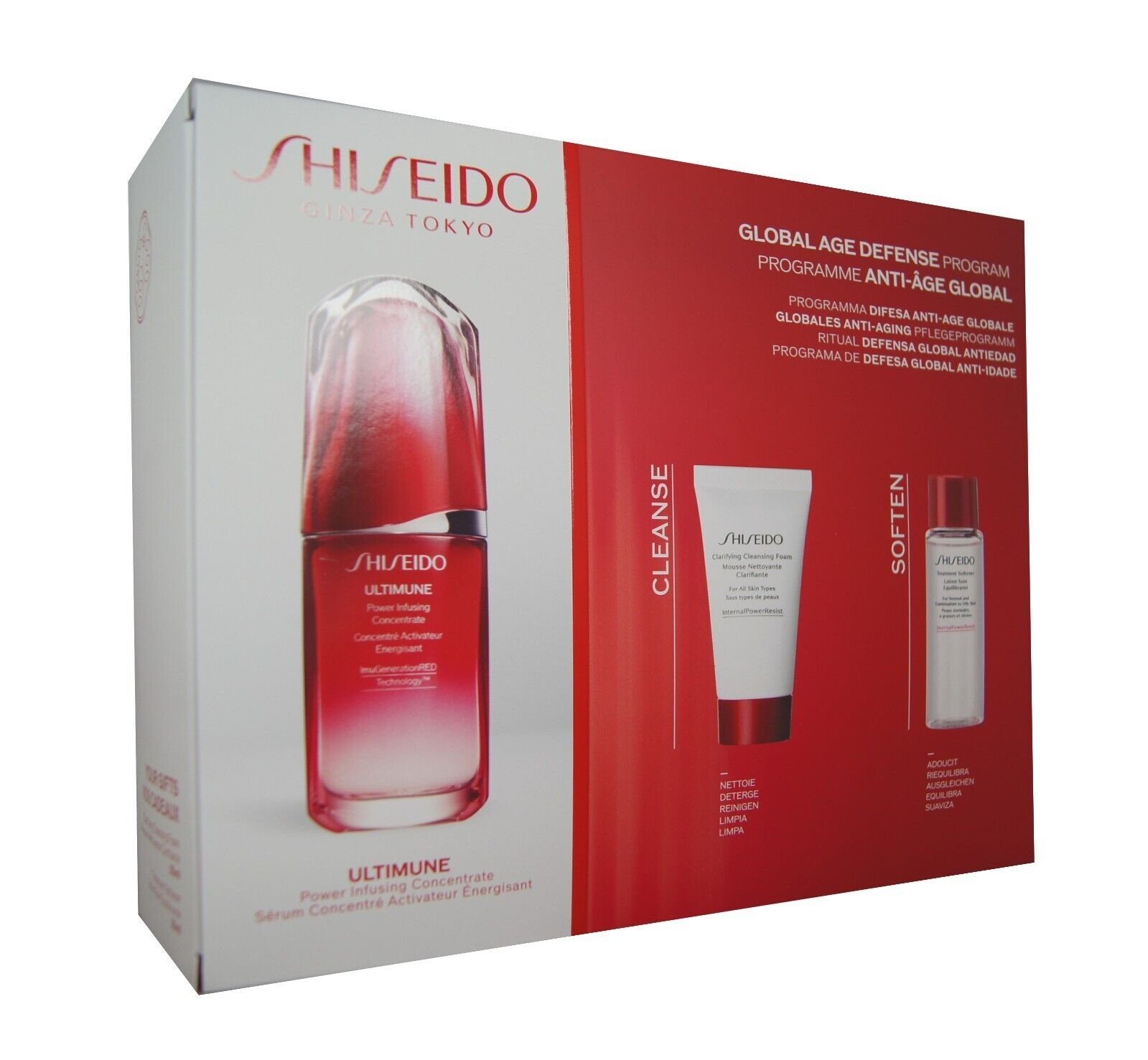 Shiseido Concentrate Anti-Falten-Serum Ultimune 50ml. Set Power SHISEIDO - Infusing