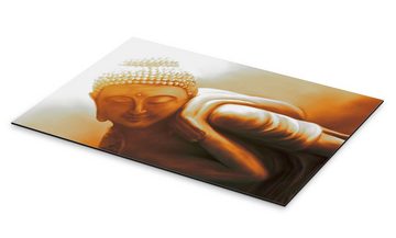 Posterlounge Alu-Dibond-Druck Christine Ganz, Ruhender Buddha V, Wohnzimmer Fotografie