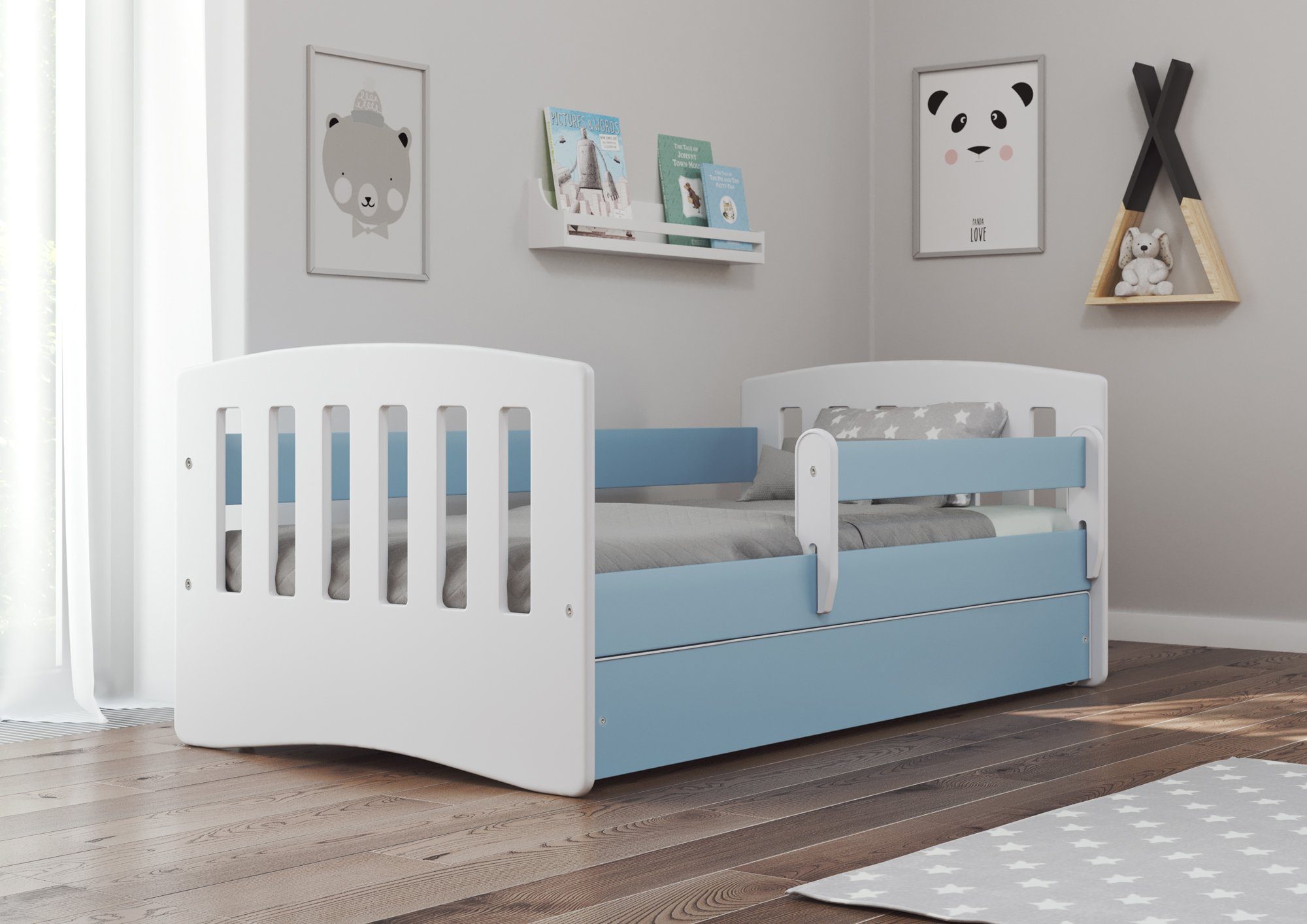 Bjird Kinderbett Classic 80x140cm 80x160cm 80x180cm günstig online kaufen