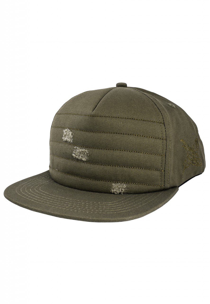 Snapback Cap Raider Vol. II Snapback Cap - Olive-Destroyed