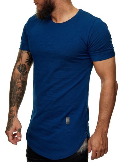 Code47 T-Shirt »Oversize Herren Vintage T-Shirt Basic Shirt Round« (1-tlg)