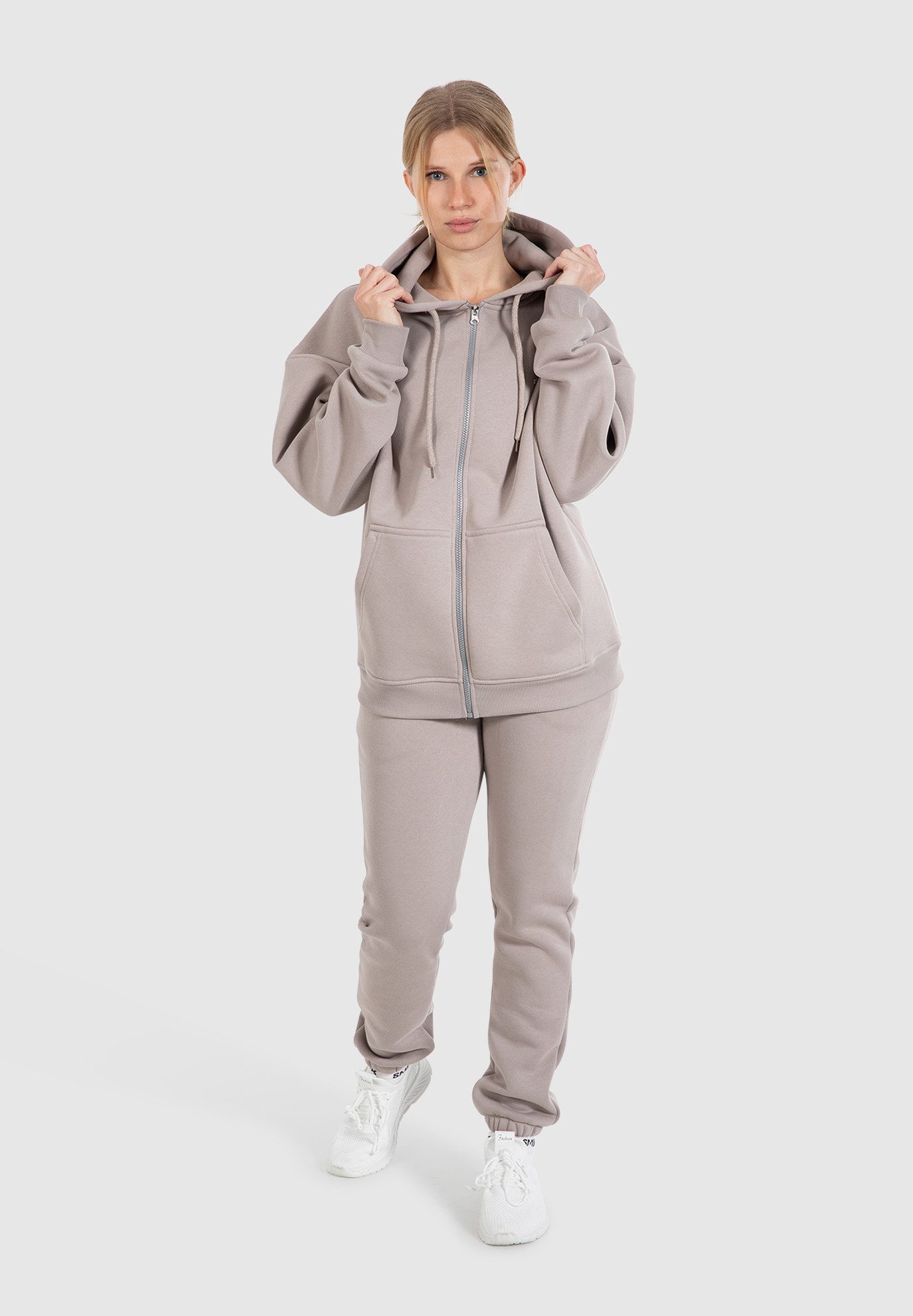 Smilodox Kapuzensweatjacke Eda, Oversize Kapuzenpullover mit günstig online kaufen