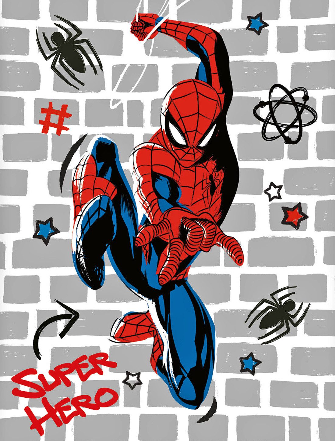 Herding Jugendbettwäsche 135x200cm Marvel Spider Man günstig online kaufen