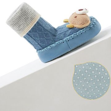 Lubgitsr Weicher Boden Krabbelschuhe Baby Bodensocken Mädchen Junge Lauflernschuh