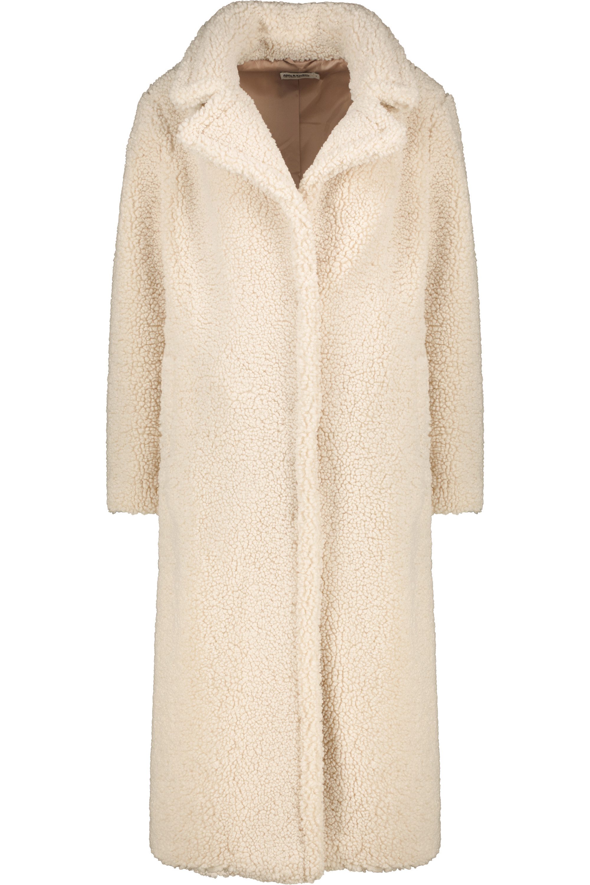 Alife & Kickin Wintermantel HariAK A Teddy Coat CS Flauschmantel, Longjacket aus kuschelweichem Teddyfell