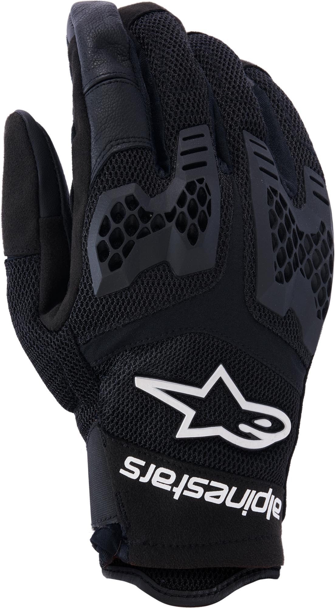 Alpinestars Motorradhandschuhe Manti Air Motorrad Handschuhe perforiert,kurze Stulpe,Touchscreenbedienung möglich