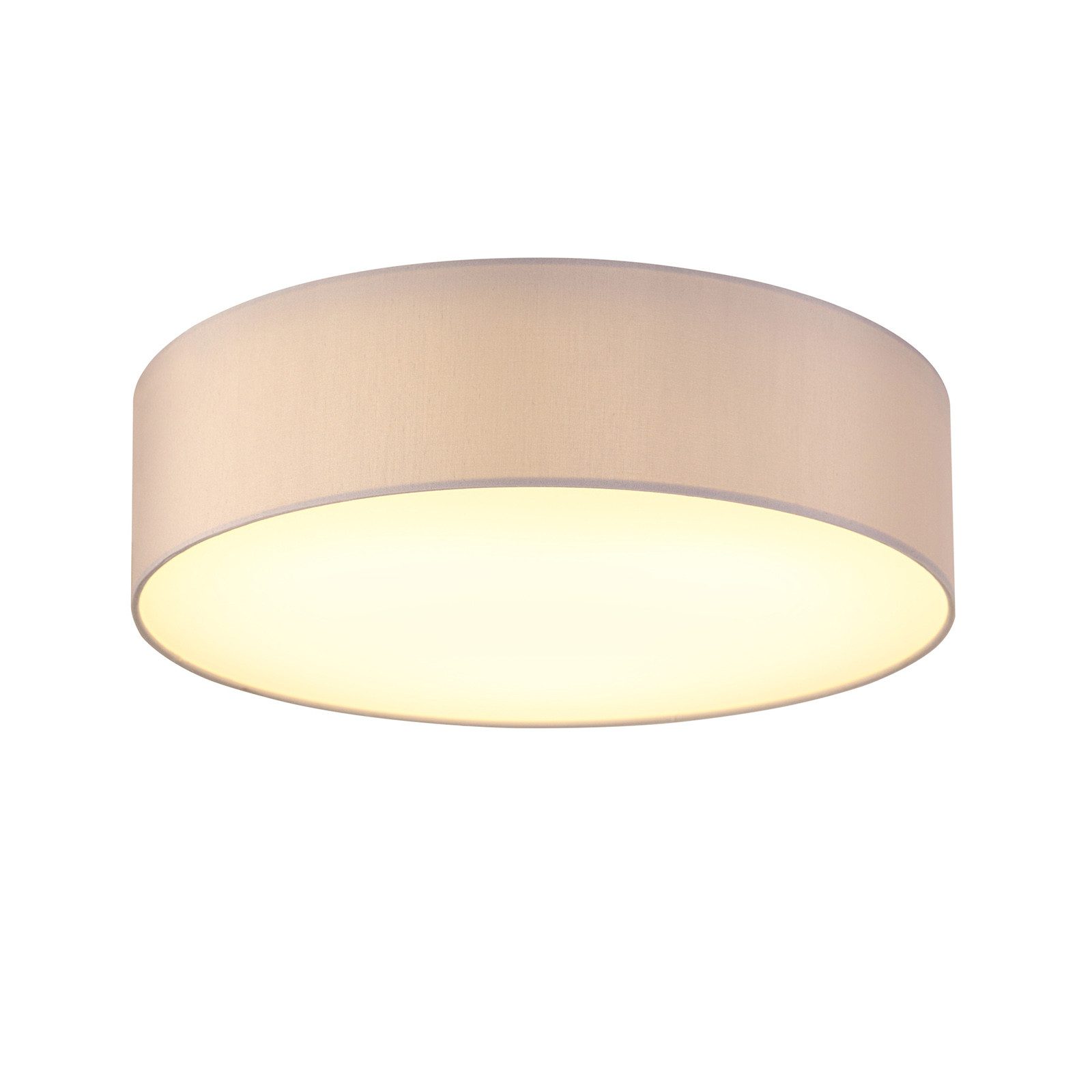 OTTO home Deckenleuchte Avveline - Textilschirm Deckenlampe, ohne Leuchtmittel, wählbar in verschiedenen Stoffausführungen, Größen und Farben, E27