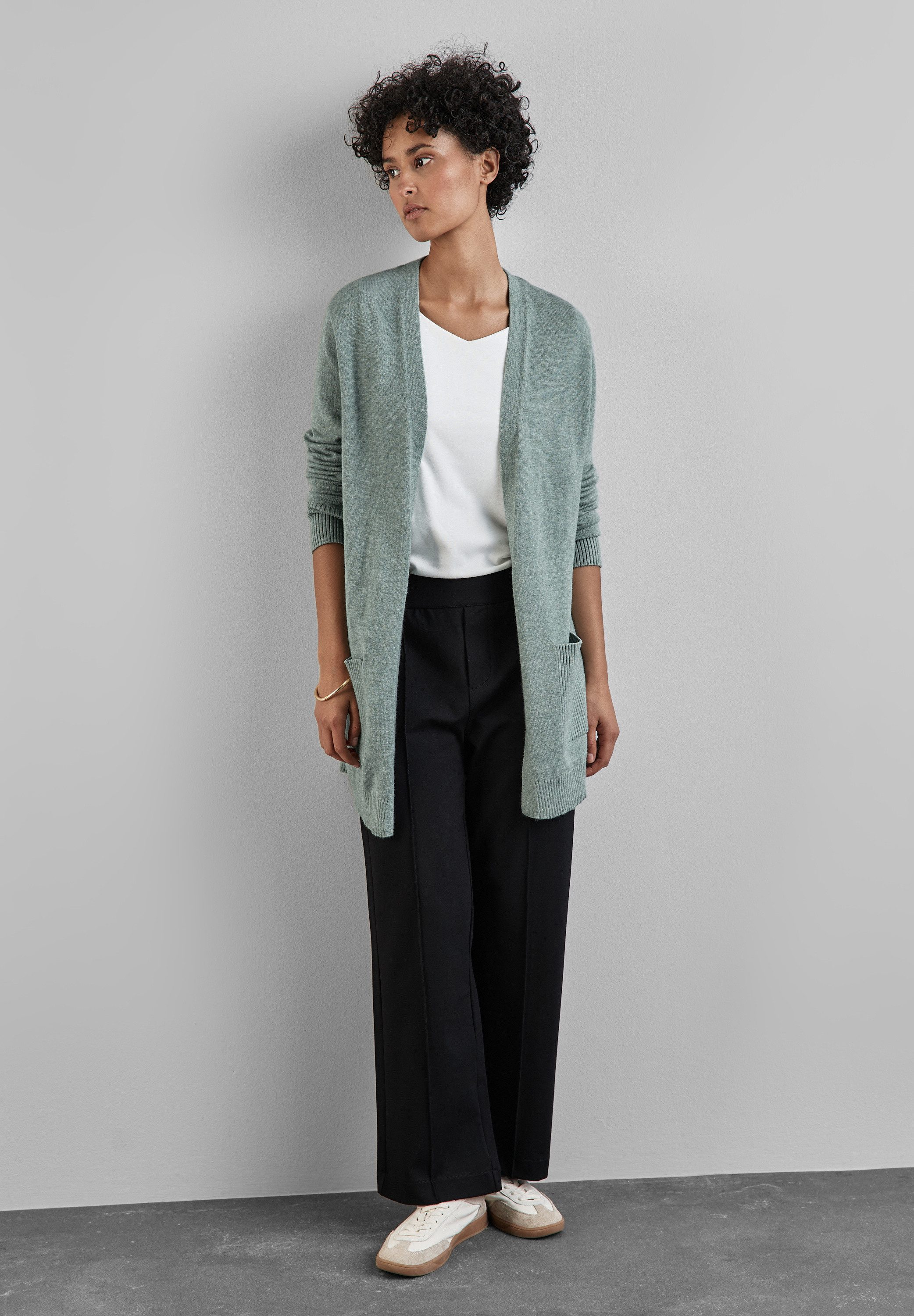 STREET ONE Cardigan mit aufgenähten Taschen