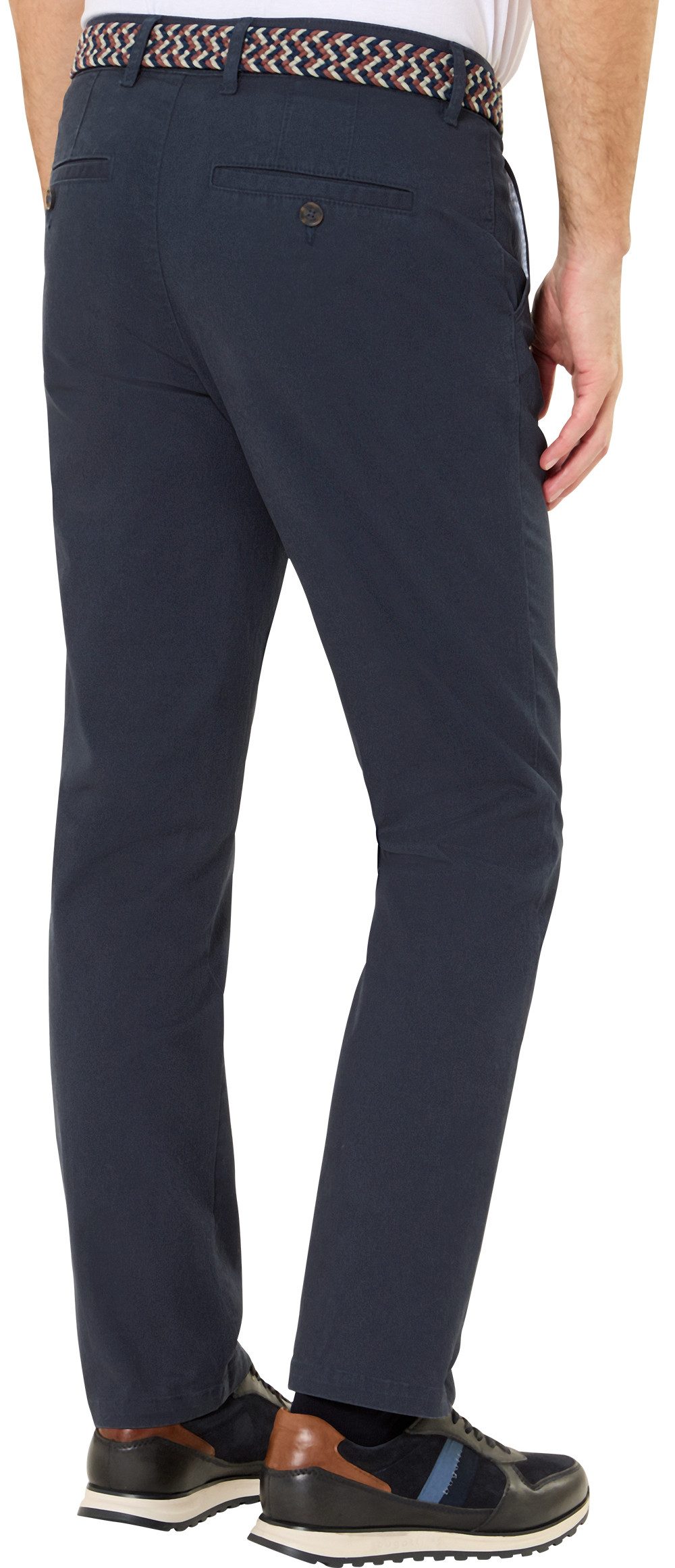 Stone Rich 5-Pocket-Hose Atmungsaktiv dank hohem Baumwollanteil mit Gürtel günstig online kaufen