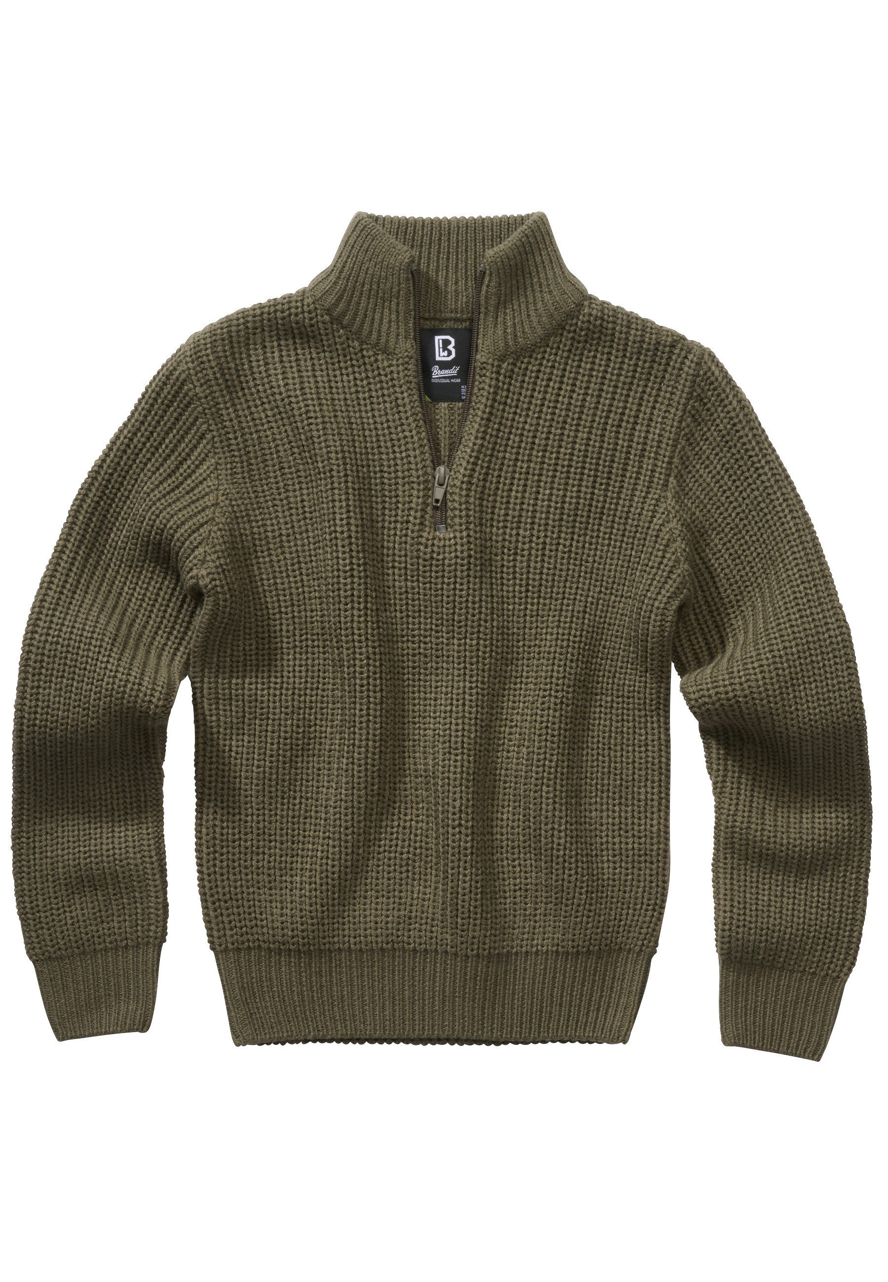 Rundhalspullover Brandit Unisex Kids Marine Troyer Pullover