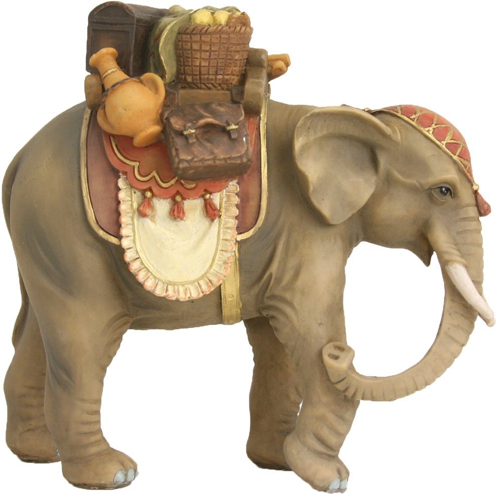 FADEDA Tierfigur FADEDA Elefant mit Gepäck, Höhe in cm: 15,4 (1 St)