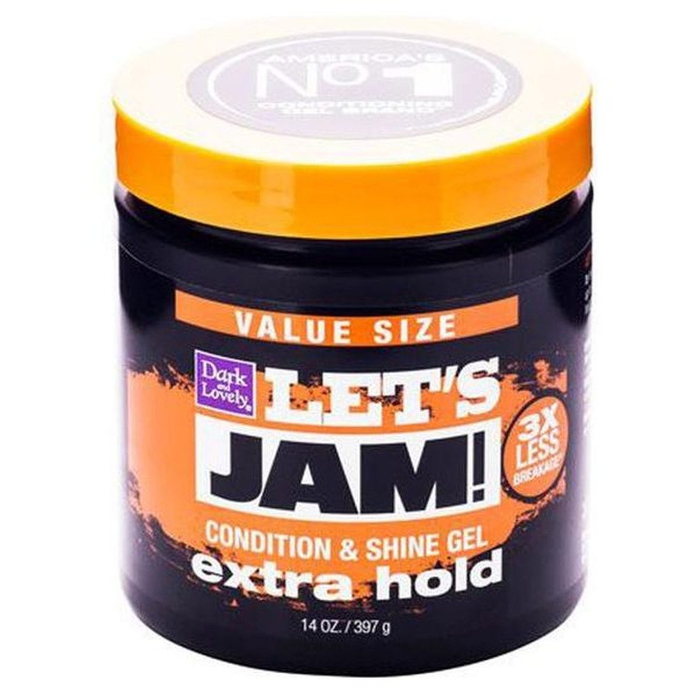 Let's Bands Haargel Let's Jam Condition & Shine Gel Extra Hold 397g