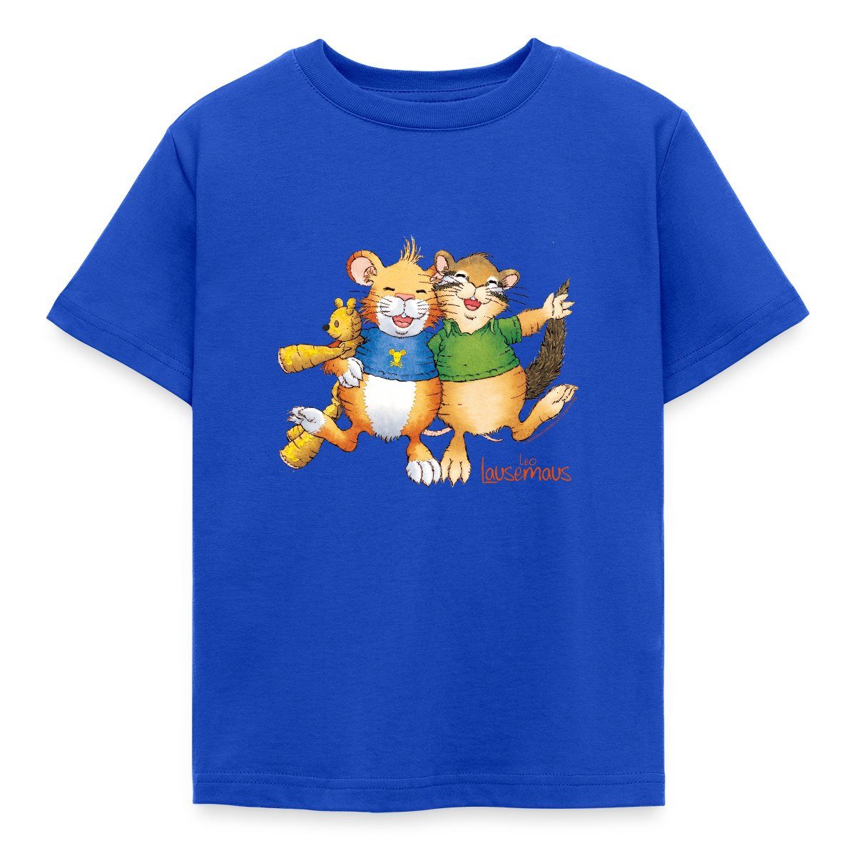 T-Shirt Leo Lausemaus und Didi Dachs Freunde Kinder T-Shirt