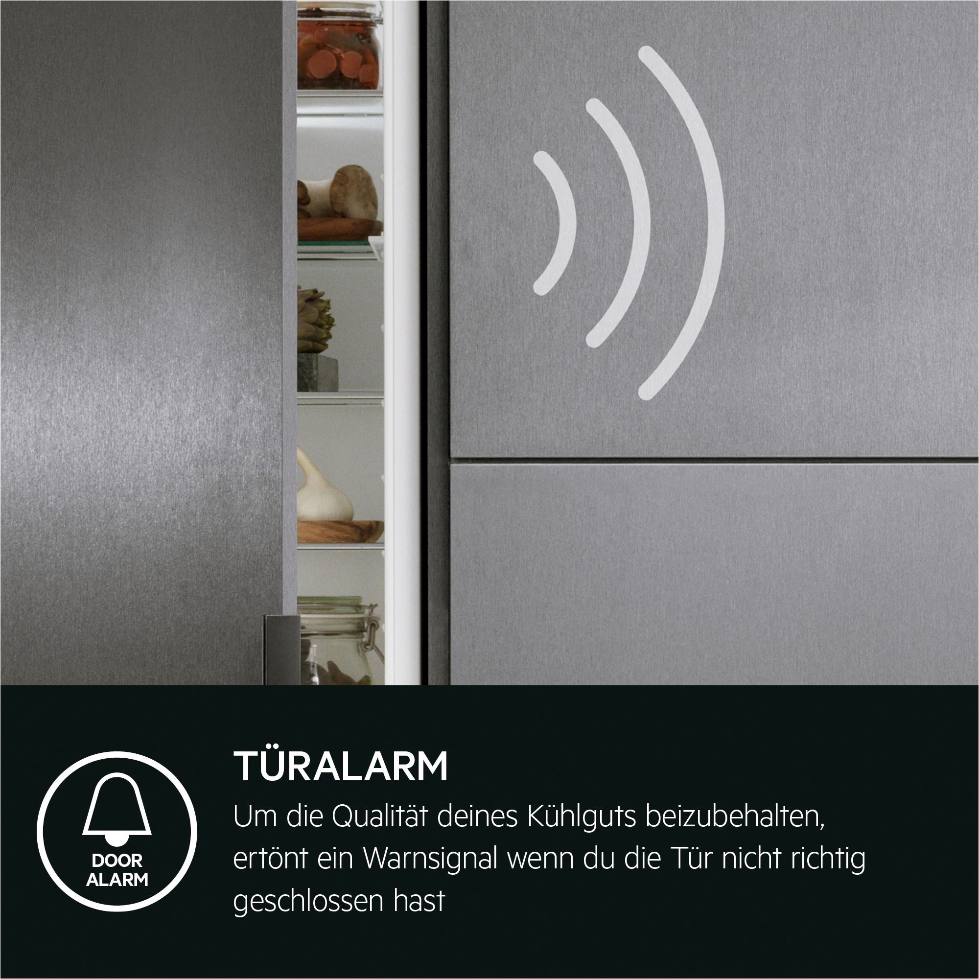 AEG Einbaukühlgefrierkombination Serie 5000 TSC5S142ES, 144,1 cm hoch, 54,9 cm breit, 217 Liter, Low Frost – Bild 4 von 5