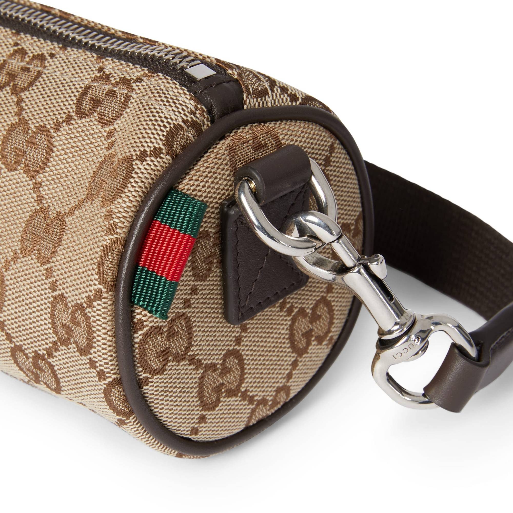 GUCCI Umhängetasche GG Canvas Mini Cylinder Bag – Bild 5 von 5