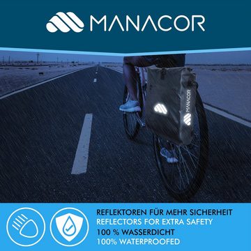 Manacor Fahrradtasche Umhängetasche, Fahrradrucksack, Gepäckträgertasche Fahrrad Zubehör