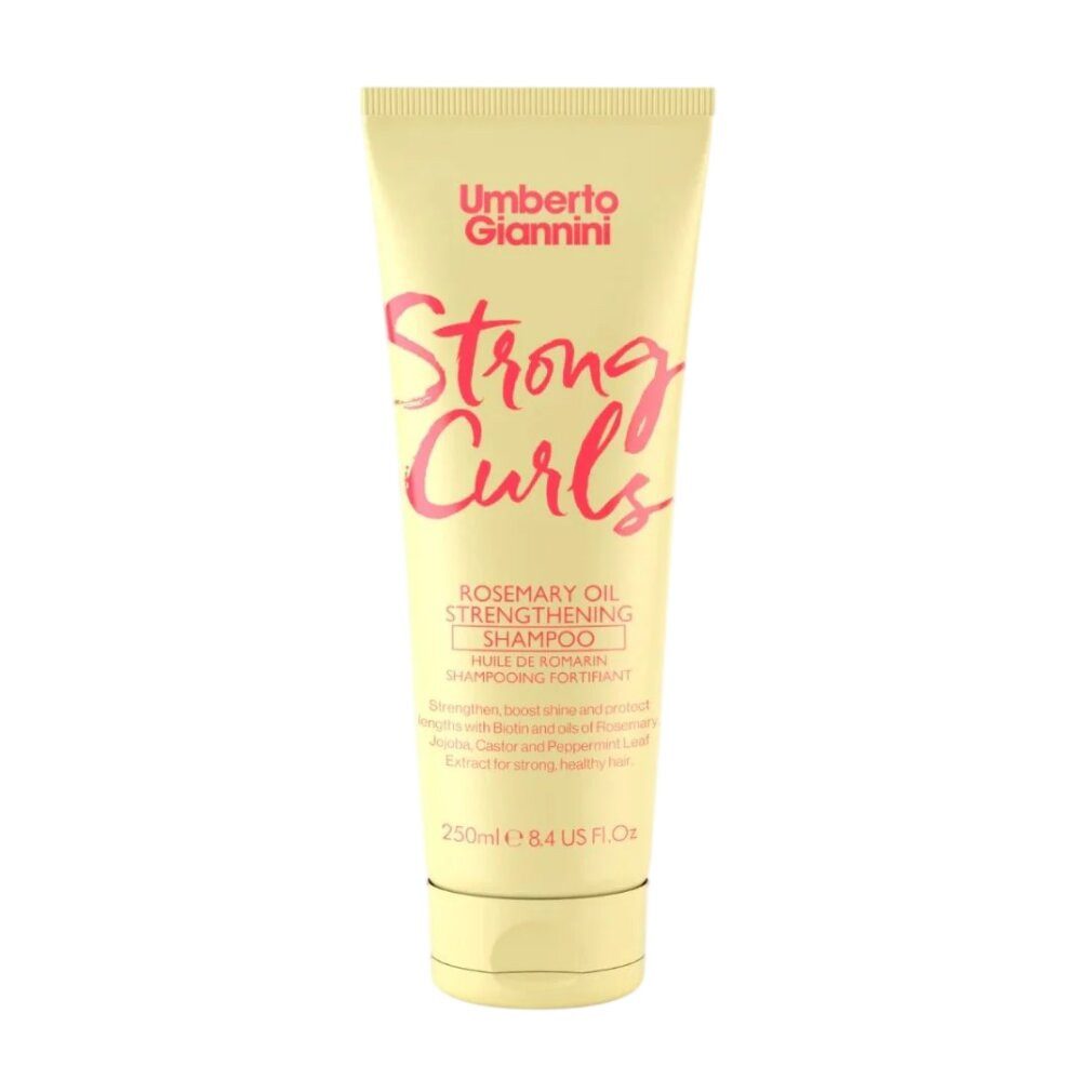 Umberto Giannini Haarpflege-Set, Starke Locken, Haarshampoo, Kräftigend