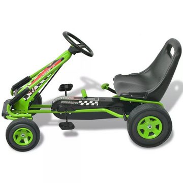 vidaXL Tretfahrzeug Tretfahrzeug Kinderfahrzeug Trampelauto Pedal Go-Kart verstellbarem Si