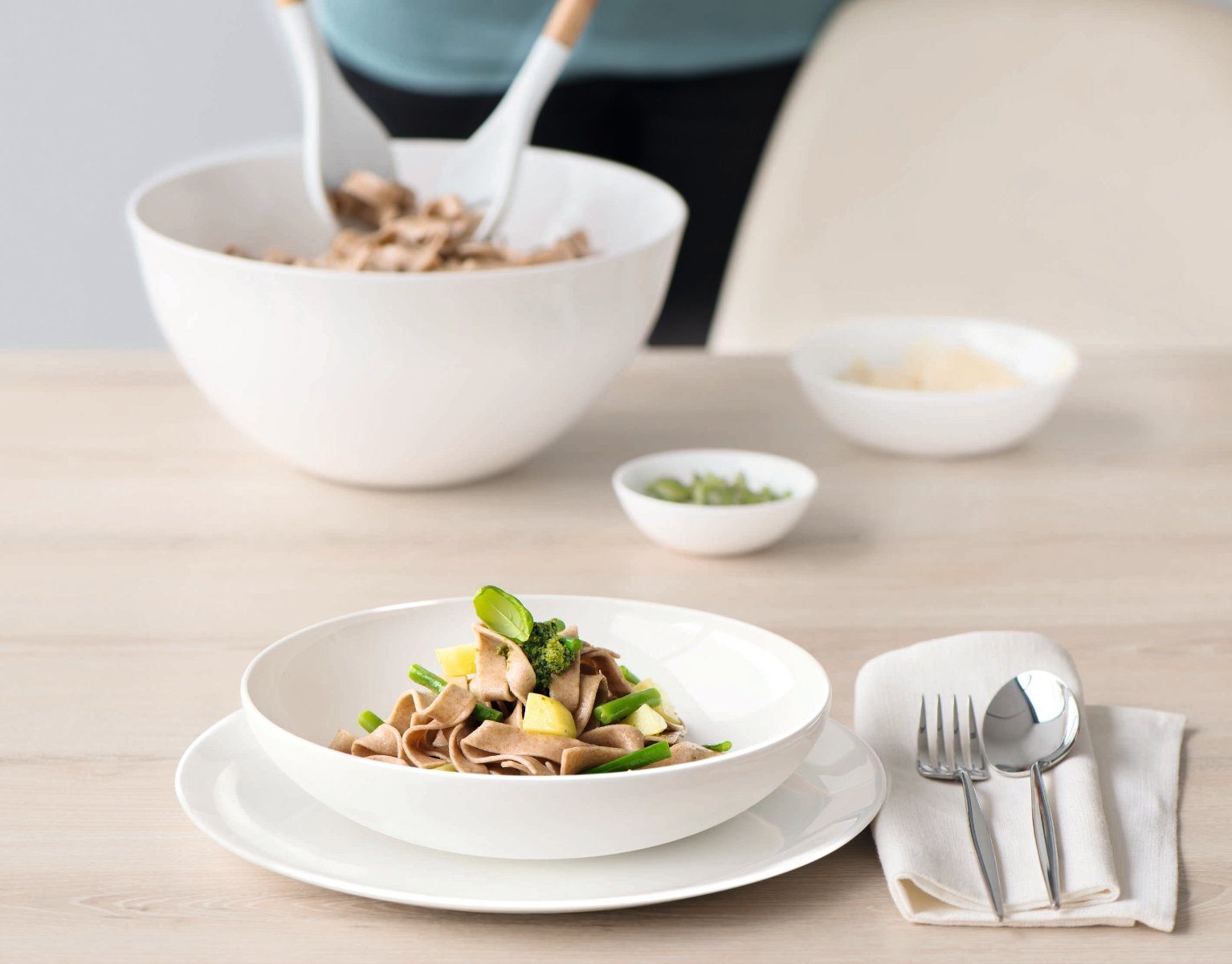 ASA SELECTION Speiseteller à table Coupe Gourmetteller 27 cm, Geschirr