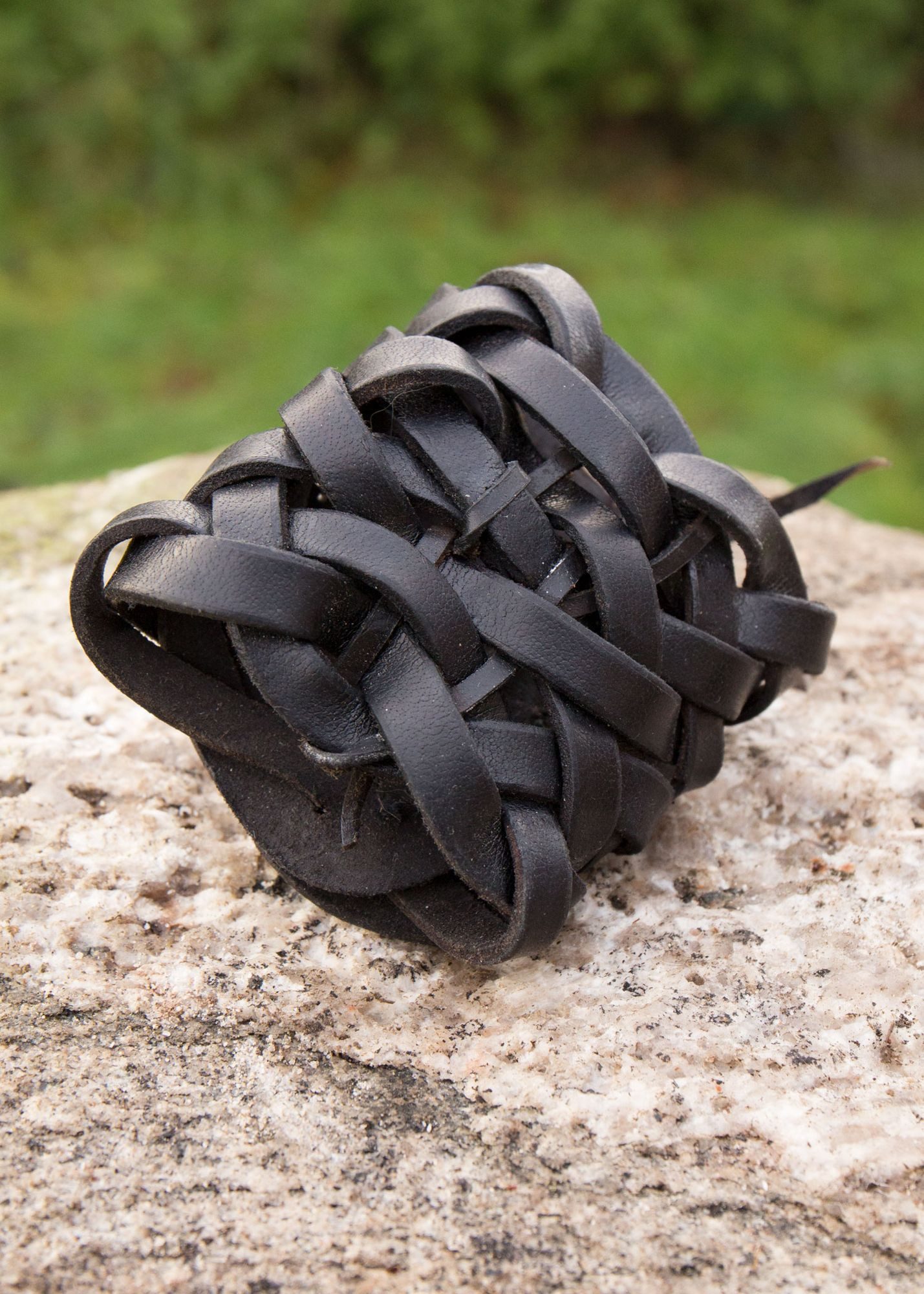 Epic Armoury Kostüm Flechtarmband aus Leder