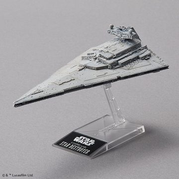 Bandai Modellbausatz Star Wars - Death Star+Star Destroyer, Maßstab 1:2700000 und 1:14500