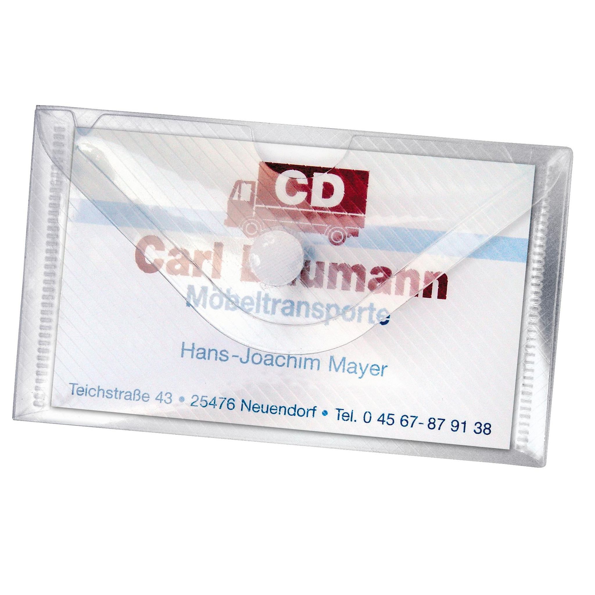 VELOFLEX Visitenkartenhülle VeloflexVisitenkartenetui/USB-Hülle