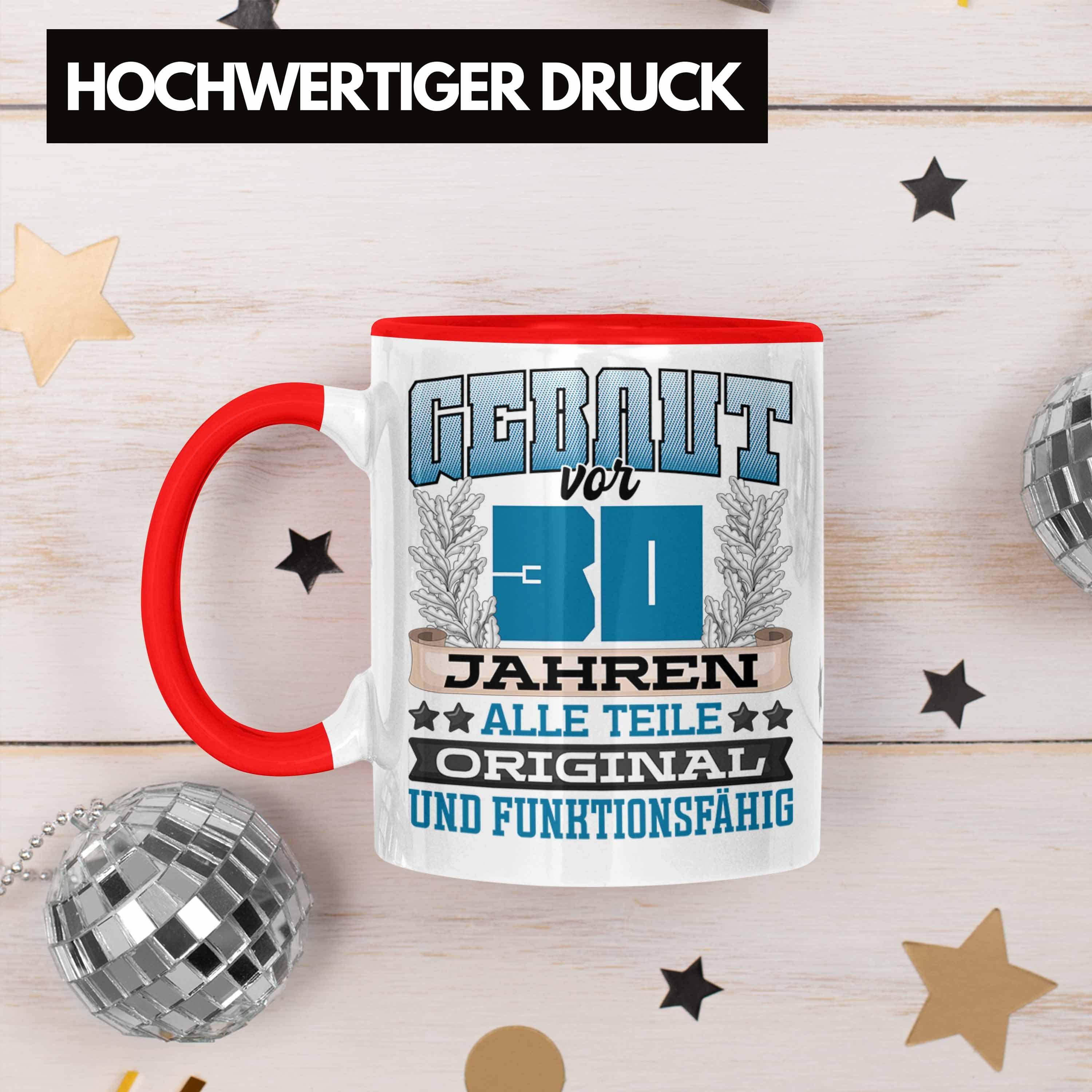 Gebaut Geschenk Tasse Tasse Spruch Rot Vor Frauen Männer Trendation Geburtstag Jahre 30. 30