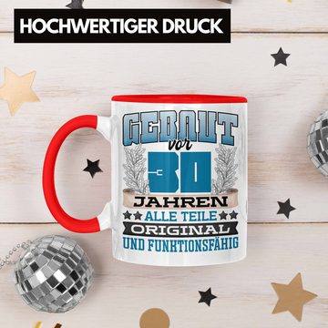 Trendation Tasse 30. Geburtstag Tasse Geschenk Frauen Männer Spruch Gebaut Vor 30 Jahre