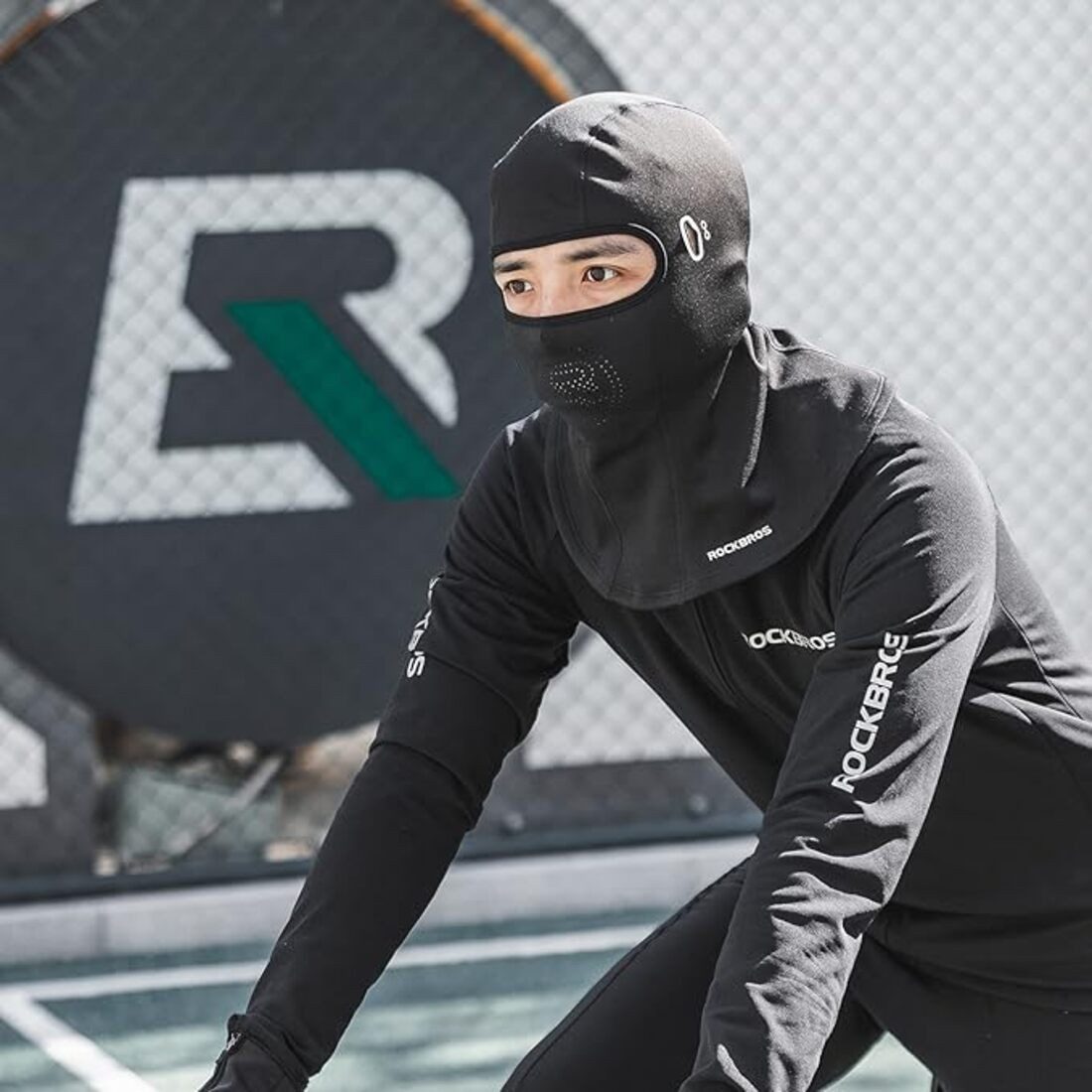 ROCKBROS Sturmhaube Winter Balaclava für Outdoorsports Warm Winddicht Skimaske