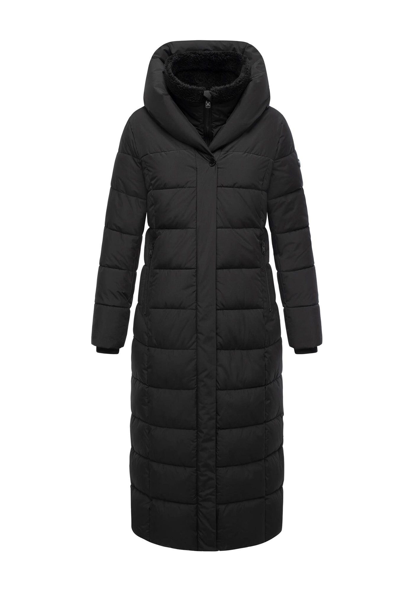 Marikoo Winterjacke Pakoraa extra langer Winter Mantel mit abnehmbaren Innenteil