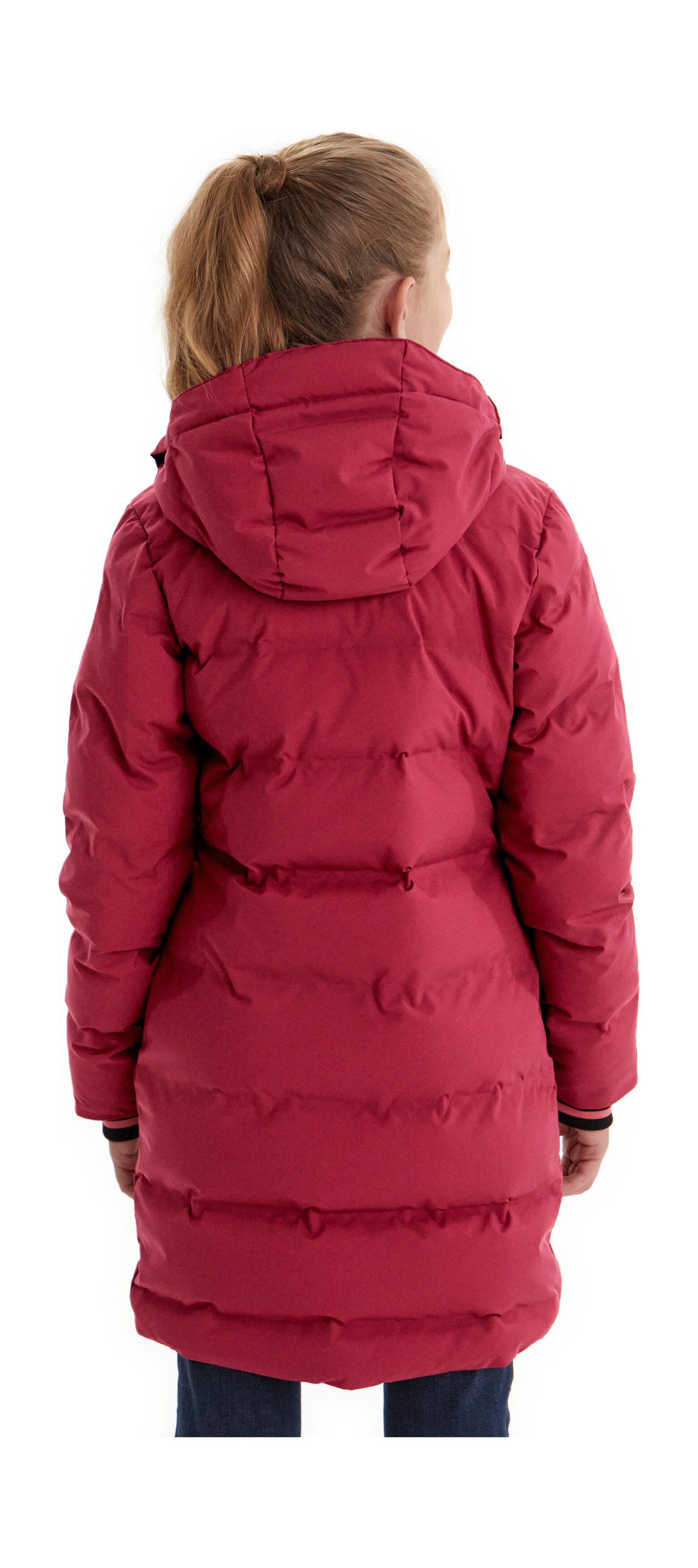 Killtec Steppmantel KOW 33 GRLS QLTD CT Lang geschnittene Mädchen-Steppjacke, wasserabweisend, atmungsaktiv