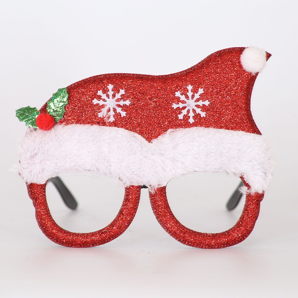 Weihnachtsmann-Brille Blusmart Neuartiger Fahrradbrille 34 Weihnachts-Brillenrahmen, Glänzende