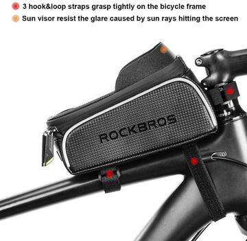 ROCKBROS Fahrradtasche, reflektierend Logo, wasserdicht
