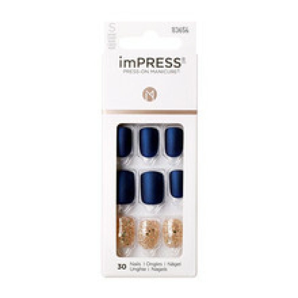 Kiss Couture Kunstfingernägel Self-adhesive nails imPRESS Wannabe Star 30 pcs