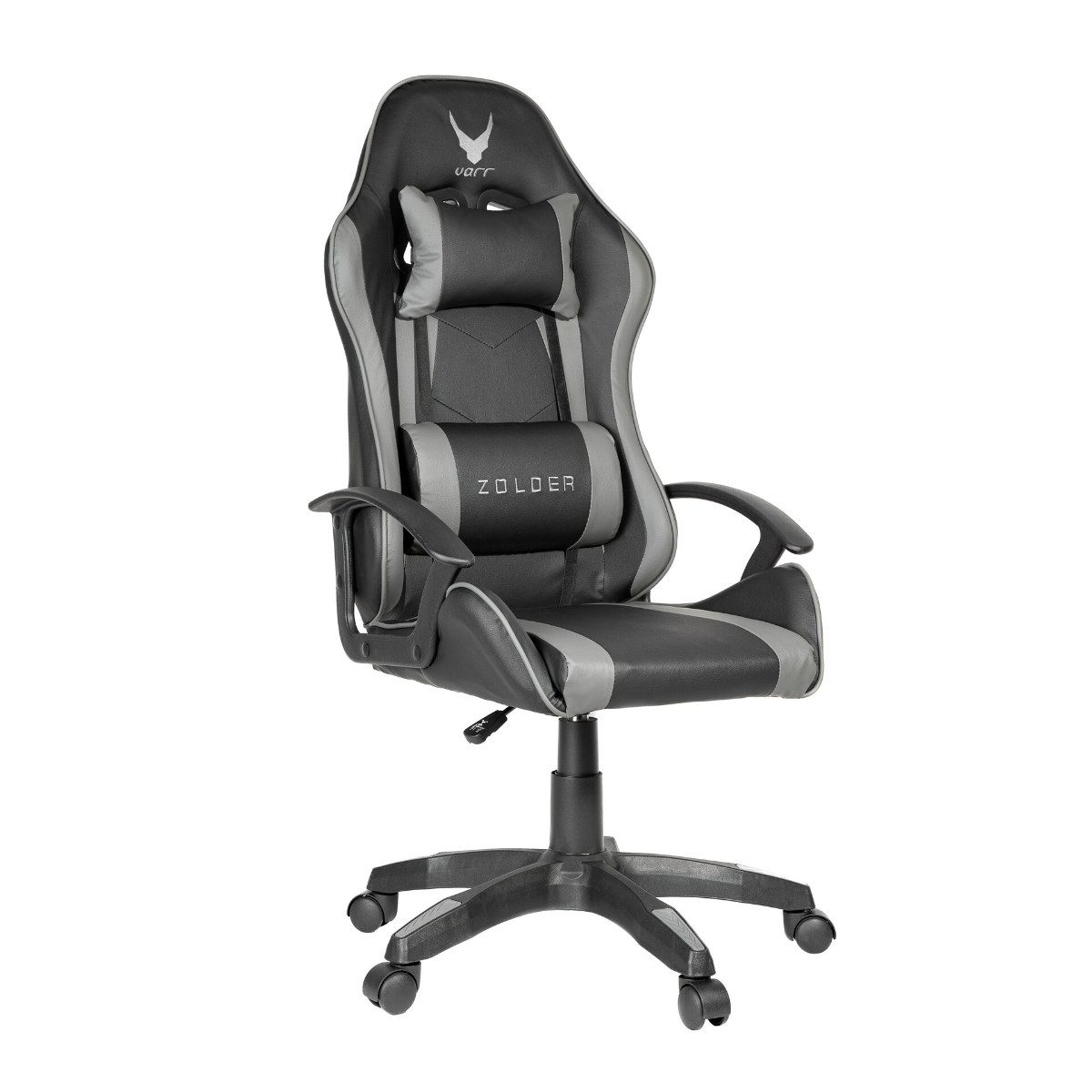 Varr Gaming-Stuhl VGCZ, Höhenverstellbar mit 2 Kissen