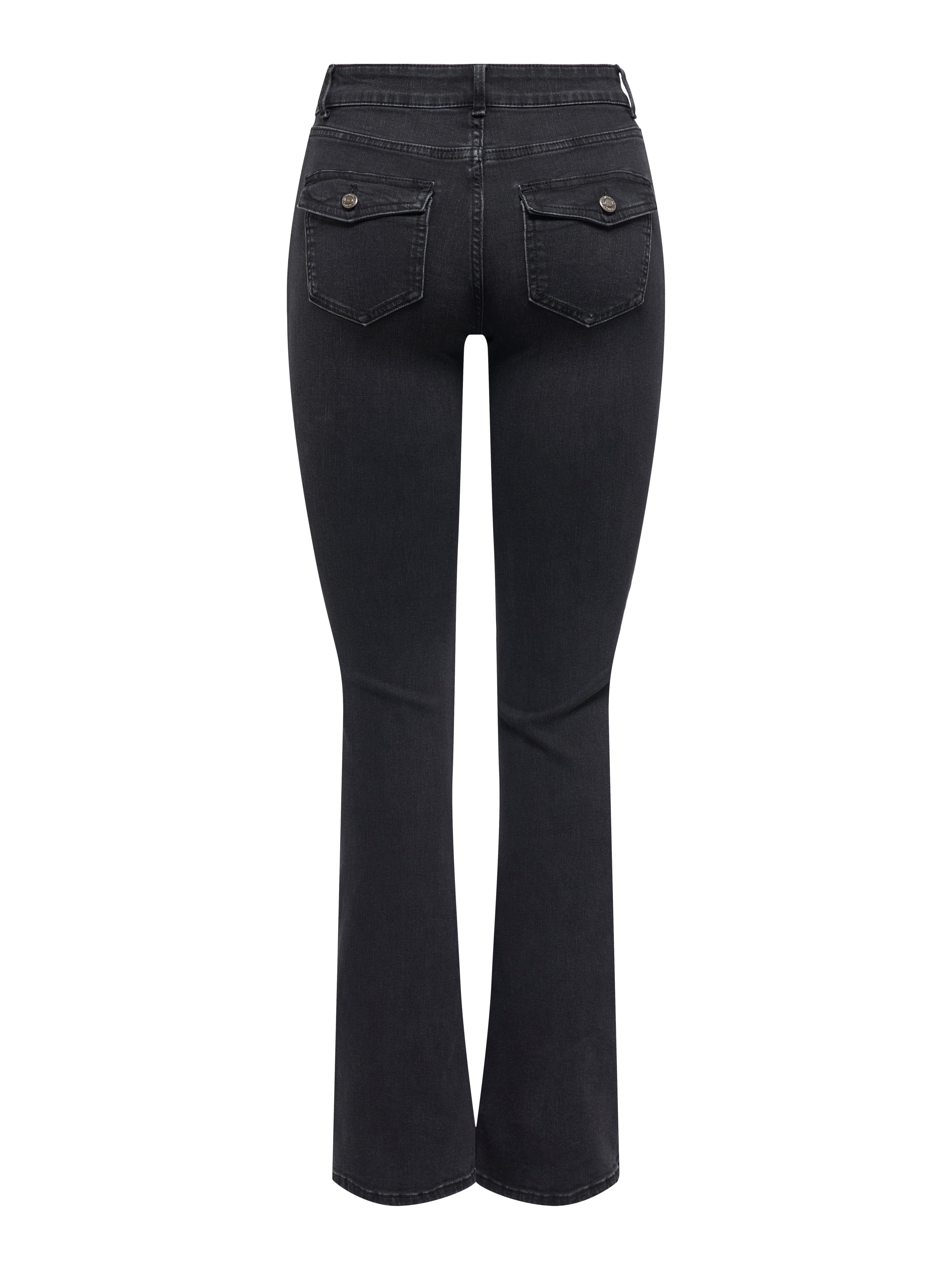 ONLY Bootcut-Jeans ONLBLUSH MW BACK POCK FLARED DNM PIM970