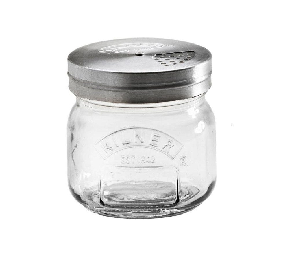 KILNER Gewürzstreuer Kilner - Gewürzstreuer 0,25l aus Glas (0025.404) Streuer Vorratsdose