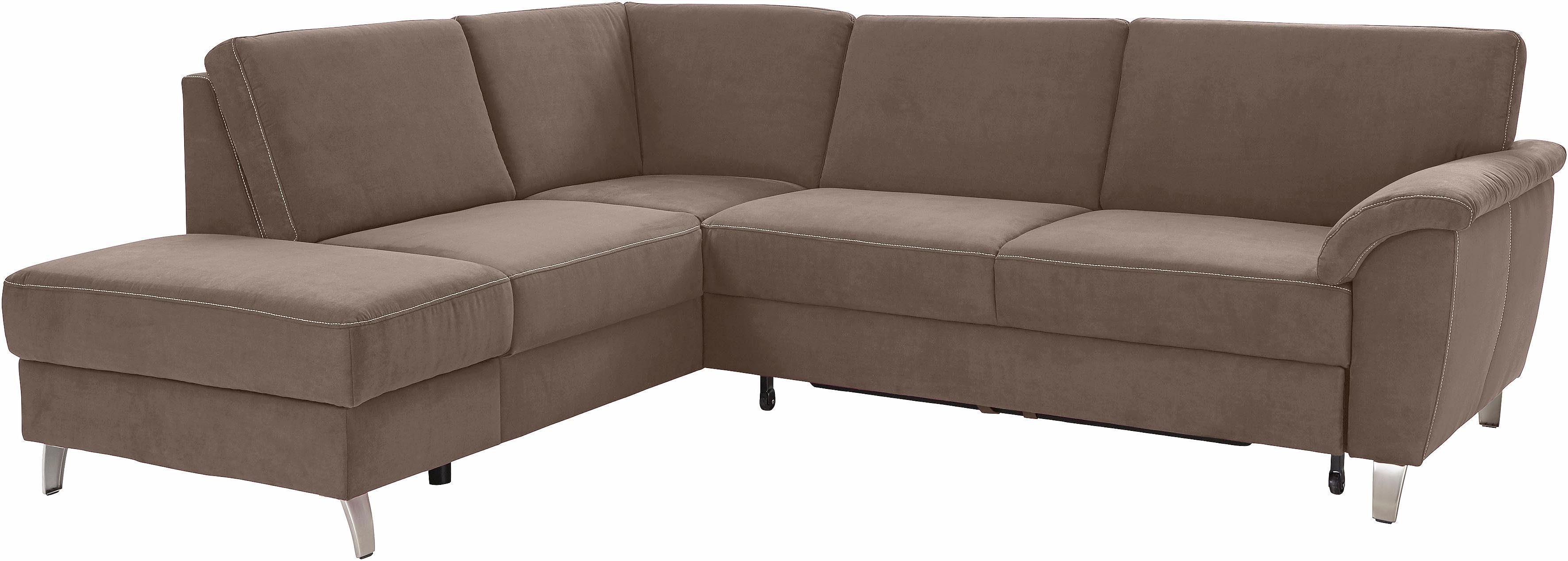 sit&more Ecksofa Texel L-Form, mit Federkern, günstig online kaufen